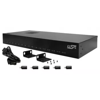 Ladegerät für Mobilgeräte EXSYS EX-11016 Universal Schwarz AC Schnellladung