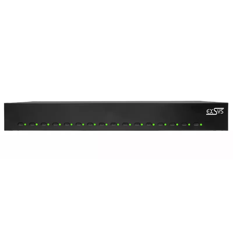 Ladegerät für Mobilgeräte EXSYS EX-11016 Universal Schwarz AC Schnellladung