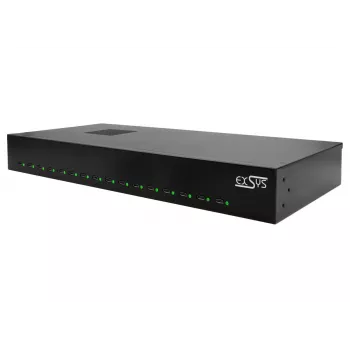 Ladegerät für Mobilgeräte EXSYS EX-11016 Universal Schwarz AC Schnellladung