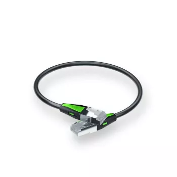 Netzwerkkabel Zyxel ACCESSORY-ZZ0109F Cat6a RJ-45–RJ-45 Schwarz 0,18 m