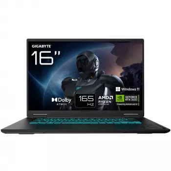 Laptop GIGABYTE GAMING A16 3VHK3DE894SH 16 Zoll AMD Ryzen 7 260 16GB 1TB NVIDIA GeForce RTX 5060 Windows 11 Home