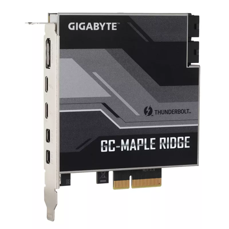 GIGABYTE GC-MAPLE RIDGE Schnittstellenkarten/Adapter Intern DisplayPort, Mini DisplayPort, Thunderbolt 4, USB 3.2 Gen 2 (3.1 Gen 2)