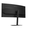 GIGABYTE GS34WQCA 34 Zoll WQHD Curved Gaming-Monitor - 3440 x 1440, 1500R, 120 Hz, 1 ms, 300 cd/m², FreeSync Premium, HDR Ready, HDMI 2.0, DisplayPort 1.4