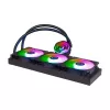 Flüssigkeitskühlungsset Cooler Master MasterLiquid 360 ATMOS 12 cm Schwarz