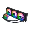 Flüssigkeitskühlungsset Cooler Master MasterLiquid 360 ATMOS 12 cm Schwarz