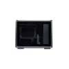 Computer-Gehäuse Cooler Master MasterFrame 400 Mesh Schwarz mATX mit transparenter Seitenwand und 1x 120mm ARGB-Lüfter