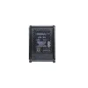 Computer-Gehäuse Cooler Master MasterFrame 400 Mesh Schwarz mATX mit transparenter Seitenwand und 1x 120mm ARGB-Lüfter