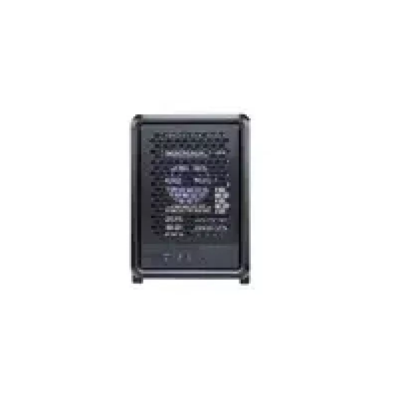 Computer-Gehäuse Cooler Master MasterFrame 400 Mesh Schwarz mATX mit transparenter Seitenwand und 1x 120mm ARGB-Lüfter