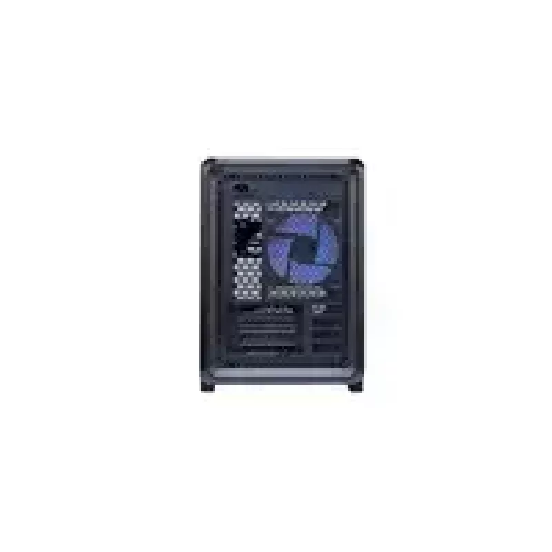 Computer-Gehäuse Cooler Master MasterFrame 400 Mesh Schwarz mATX mit transparenter Seitenwand und 1x 120mm ARGB-Lüfter
