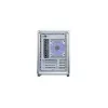 Computergehäuse Cooler Master MasterFrame 400 Mesh Silber, mATX, transparentes Seitenteil, 1x 120 mm ARGB-Lüfter
