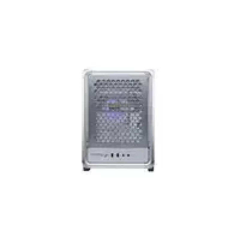Computergehäuse Cooler Master MasterFrame 400 Mesh Silber, mATX, transparentes Seitenteil, 1x 120 mm ARGB-Lüfter