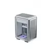 Computergehäuse Cooler Master MasterFrame 400 Mesh Silber, mATX, transparentes Seitenteil, 1x 120 mm ARGB-Lüfter