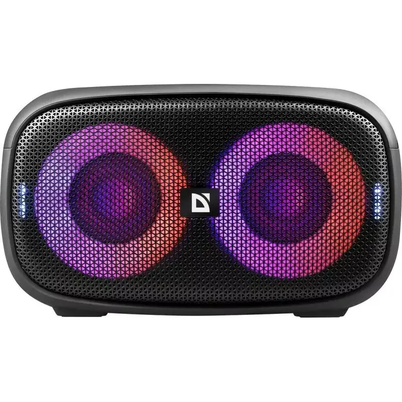 Defender Q5 Stereo Tragbarer Bluetooth-Lautsprecher, 20W, LED-Beleuchtung, UKW-Radio, TWS