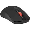 Kabellose optische RF Silent Maus DEFENDER Nexus MS-195 — 1600 DPI, 2,4 GHz, Nano-USB, beidhändig, 2×AAA, Schwarz