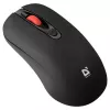 Kabellose optische RF Silent Maus DEFENDER Nexus MS-195 — 1600 DPI, 2,4 GHz, Nano-USB, beidhändig, 2×AAA, Schwarz