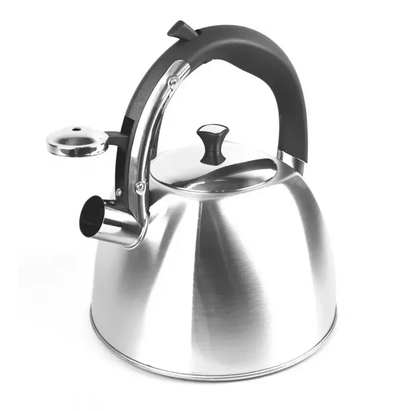 Elektrischer Wasserkocher Maestro MR-1333 – 3,0 l Edelstahl, klappbare Pfeife, manueller Deckel, mehrschichtiger isolierter Boden