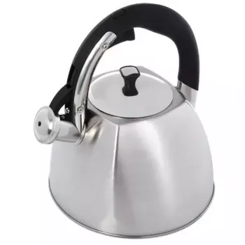 Elektrischer Wasserkocher Maestro MR-1333 – 3,0 l Edelstahl, klappbare Pfeife, manueller Deckel, mehrschichtiger isolierter Boden