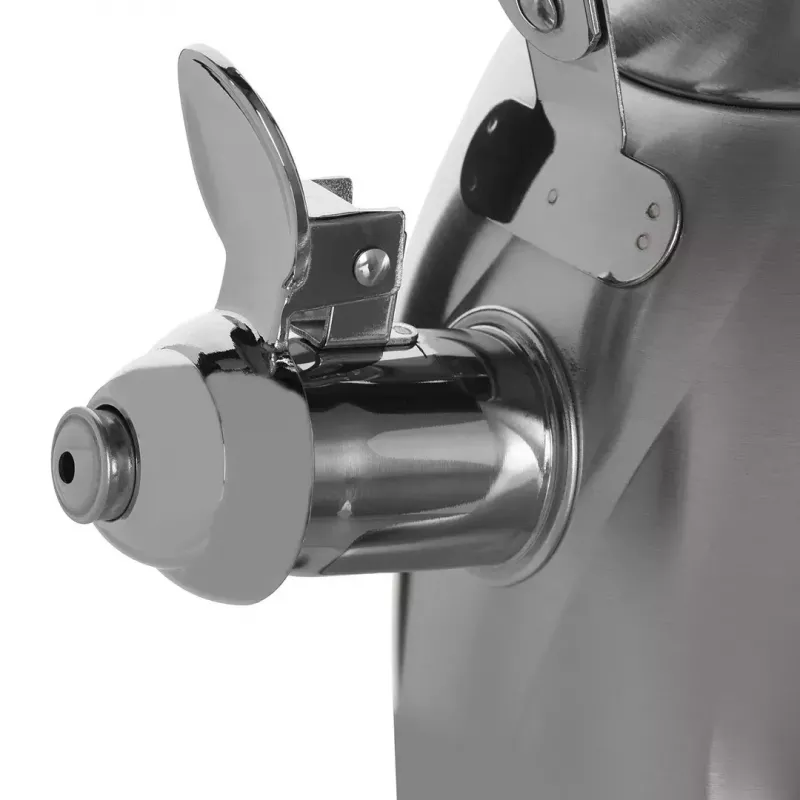 Wasserkocher Maestro MR-1305 — Edelstahl-Herdkocher, 3,0 L, induktionsgeeignet, Flöte, Klappdeckel