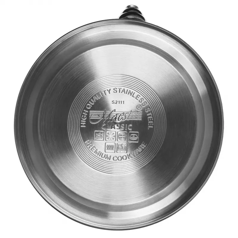 Wasserkocher Maestro MR-1305 — Edelstahl-Herdkocher, 3,0 L, induktionsgeeignet, Flöte, Klappdeckel