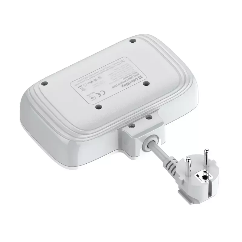 Wandsteckdose ColorWay CW-CHE24PDW mit integrierter 24W USB-C Power Delivery Steckdose