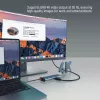 Dockingstation ColorWay CW-HUB02 6-in-1 100W — Multiport-Hub mit Stromversorgung