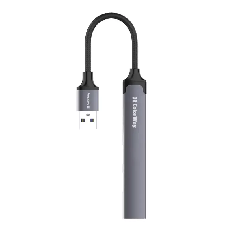 Dockingstation ColorWay CW-HUB05, 4-in-1 USB-C Hub mit HDMI und Ethernet