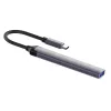 Dockingstation ColorWay CW-HUB04 4-in-1 USB-C — HDMI, Gigabit Ethernet, USB-A, PD-Durchleitung