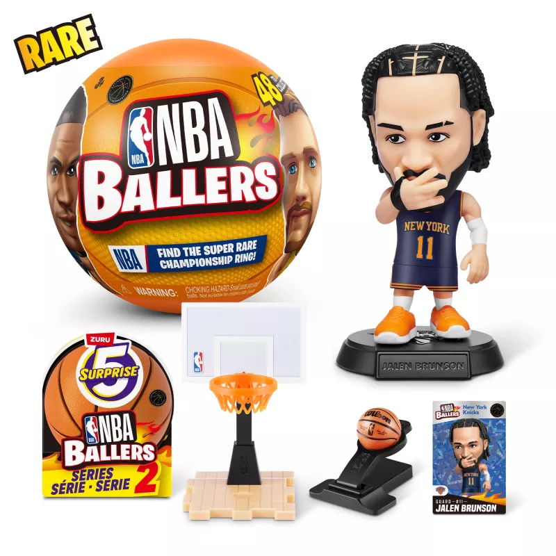 5 Surprise NBA Ballers Serie 2, 3 Jahre, Mehrfarbig