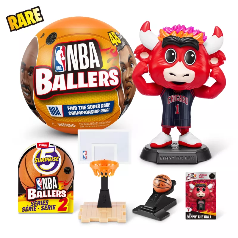 5 Surprise NBA Ballers Serie 2, 3 Jahre, Mehrfarbig