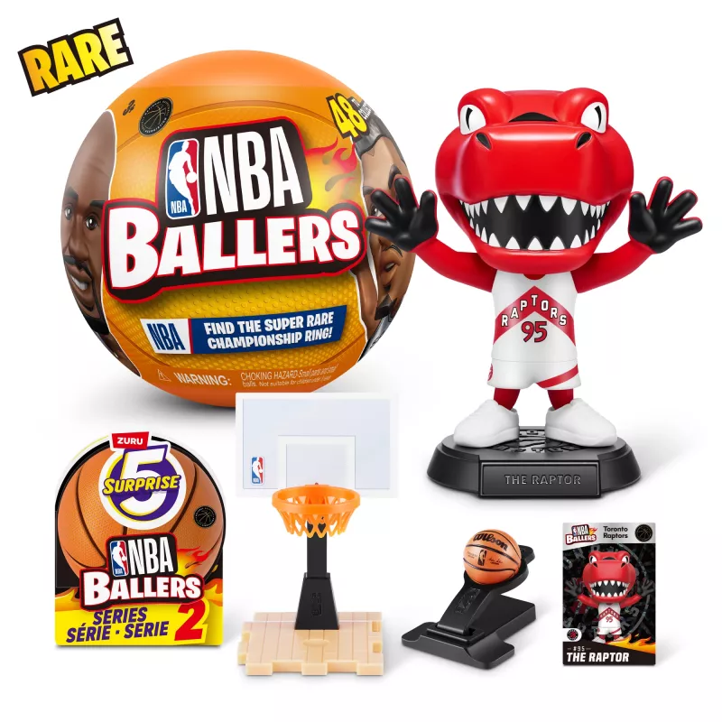 5 Surprise NBA Ballers Serie 2, 3 Jahre, Mehrfarbig
