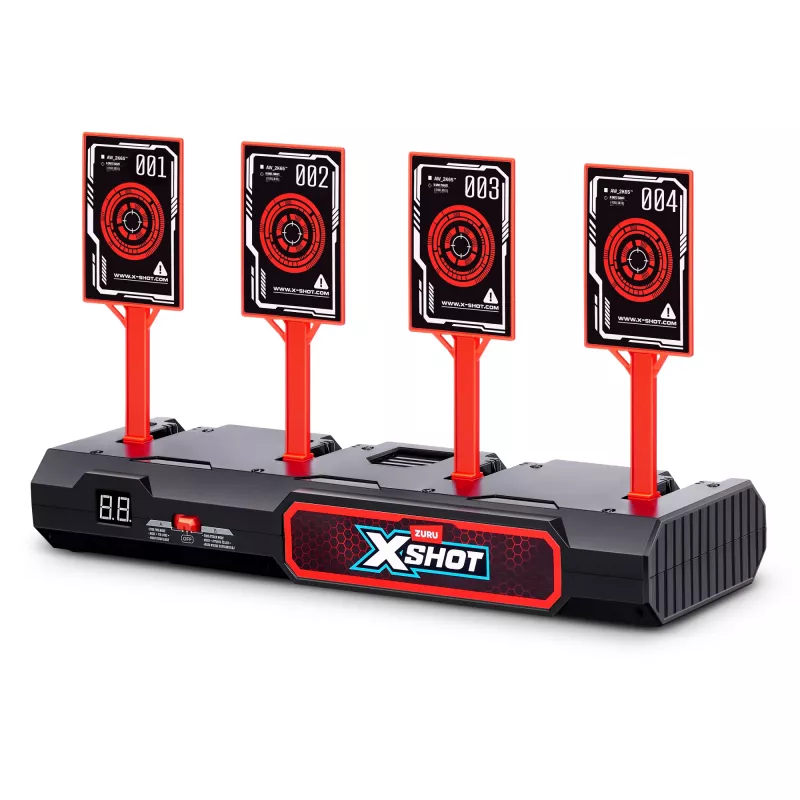 ZURU XSHOT Elektronisches Ziel, Zielscheibe, 8 Jahre, AA, Schwarz