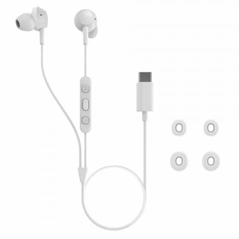 Philips TAE5008WT/00 Kopfhörer/Headset Kabelgebunden Im-Ohr Anrufe/Musik USB Typ-C Weiß
