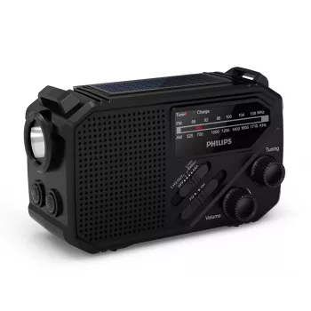 Tragbares Radio Philips TAR1609/00 Analog & Digital AM FM Schwarz
