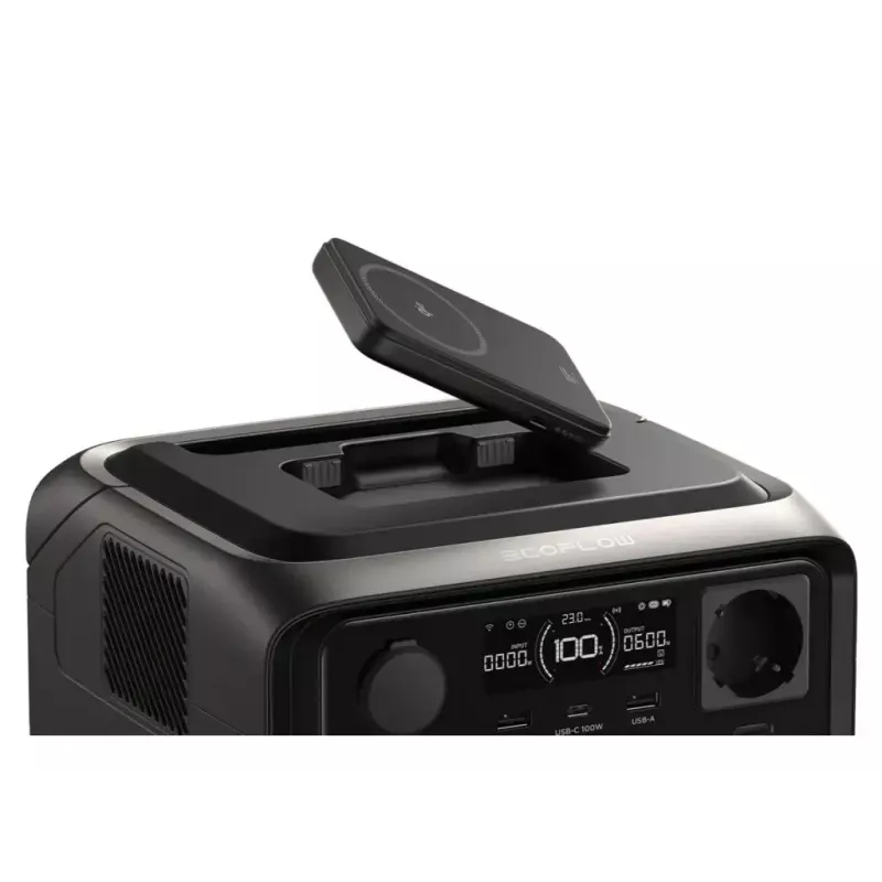 Tragbare Batterie EcoFlow RIVER 3 MAX PLUS Wireless, 858Wh