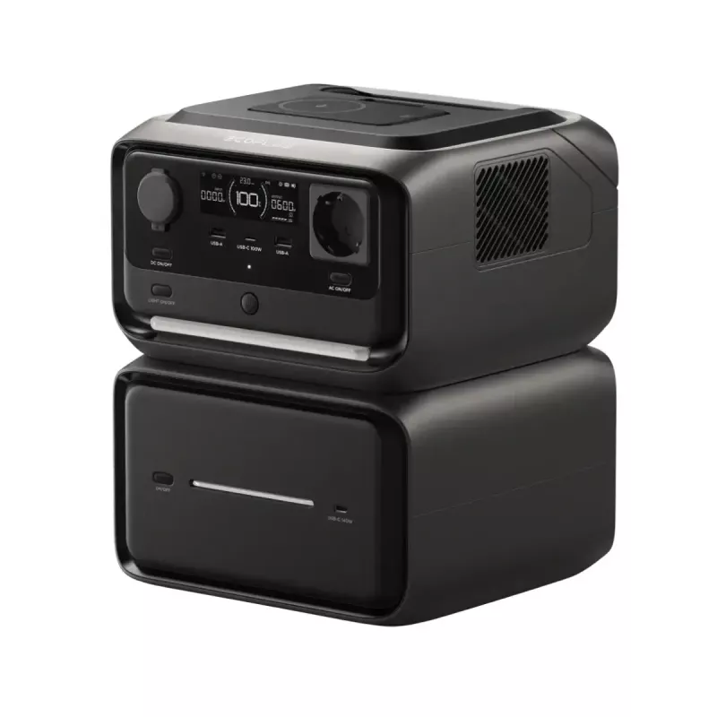 Tragbare Batterie EcoFlow RIVER 3 MAX PLUS Wireless, 858Wh
