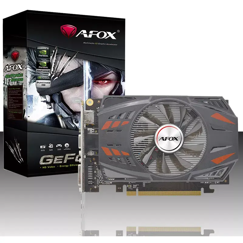 Grafikkarte AFOX GeForce GT 730 AF730-1024D3L7-V1 — 1 GB GDDR5, 128-bit, PCIe 2.0