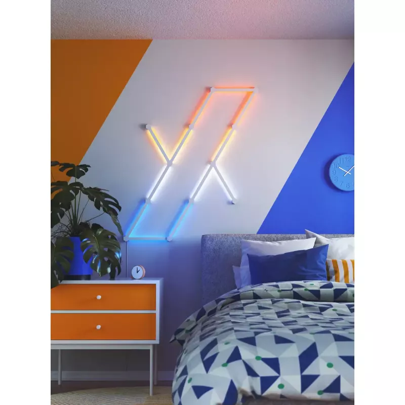 Nanoleaf Lines Starter Kit Other Weiß RGB IP20 15 Stück