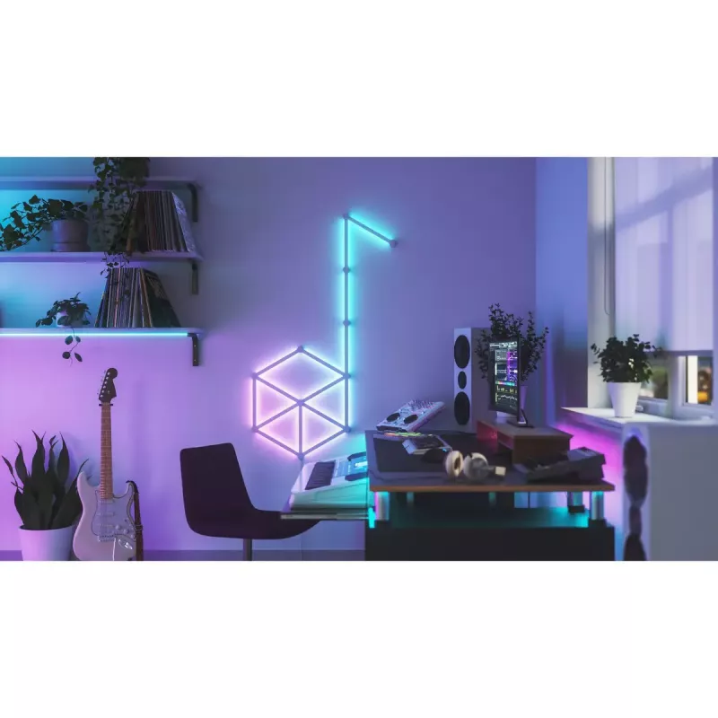Nanoleaf Lines Starter Kit Other Weiß RGB IP20 15 Stück