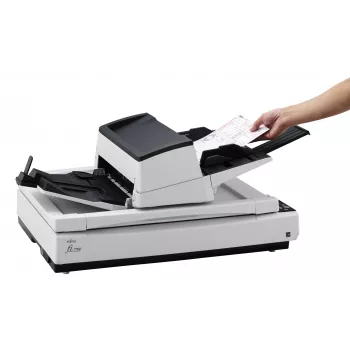 Ricoh fi-7700S Flachbett- & ADF-Scanner 600 x 600 DPI A3 Schwarz, Weiß