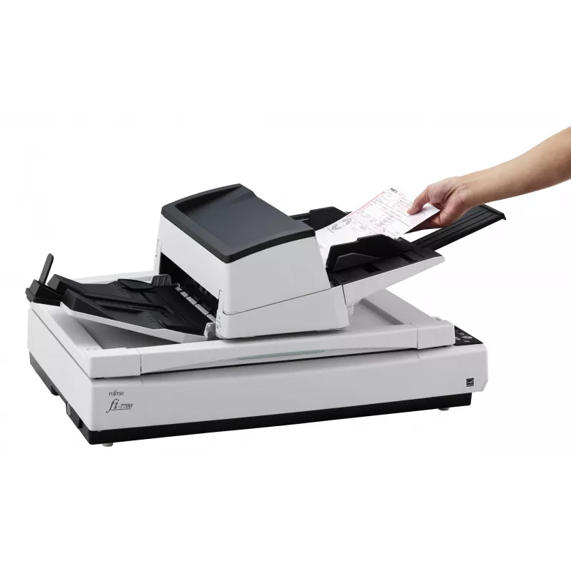 Ricoh fi-7700S Flachbett- & ADF-Scanner 600 x 600 DPI A3 Schwarz, Weiß