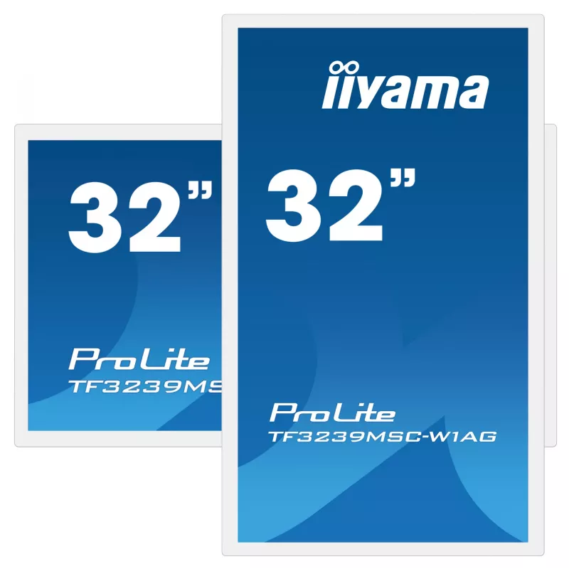 Monitor iiyama ProLite TF3239MSC-W1AG 31,5 Zoll (80 cm) Full HD 1920x1080 LED Touchscreen AMVA3 Weiß