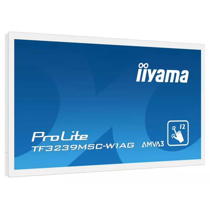Monitor iiyama ProLite TF3239MSC-W1AG 31,5 Zoll (80 cm) Full HD 1920x1080 LED Touchscreen AMVA3 Weiß