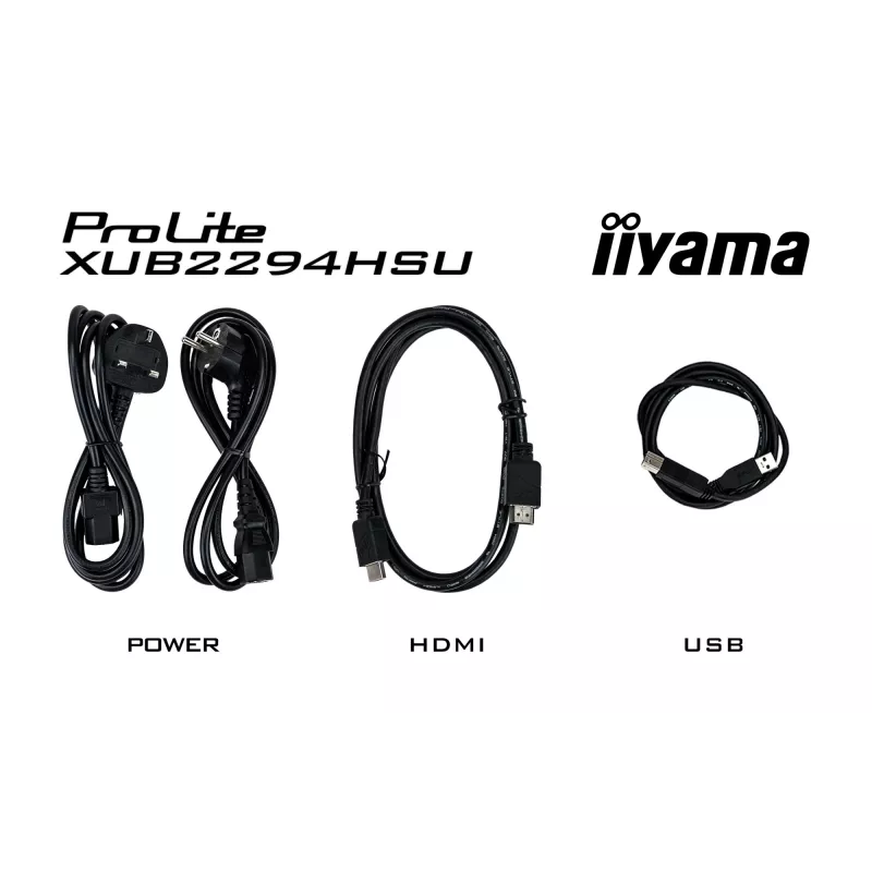 iiyama ProLite XUB2294HSU-B2 Computermonitor 54,6 cm (21,5 Zoll) 1920 x 1080 Pixel Full HD LCD Schwarz