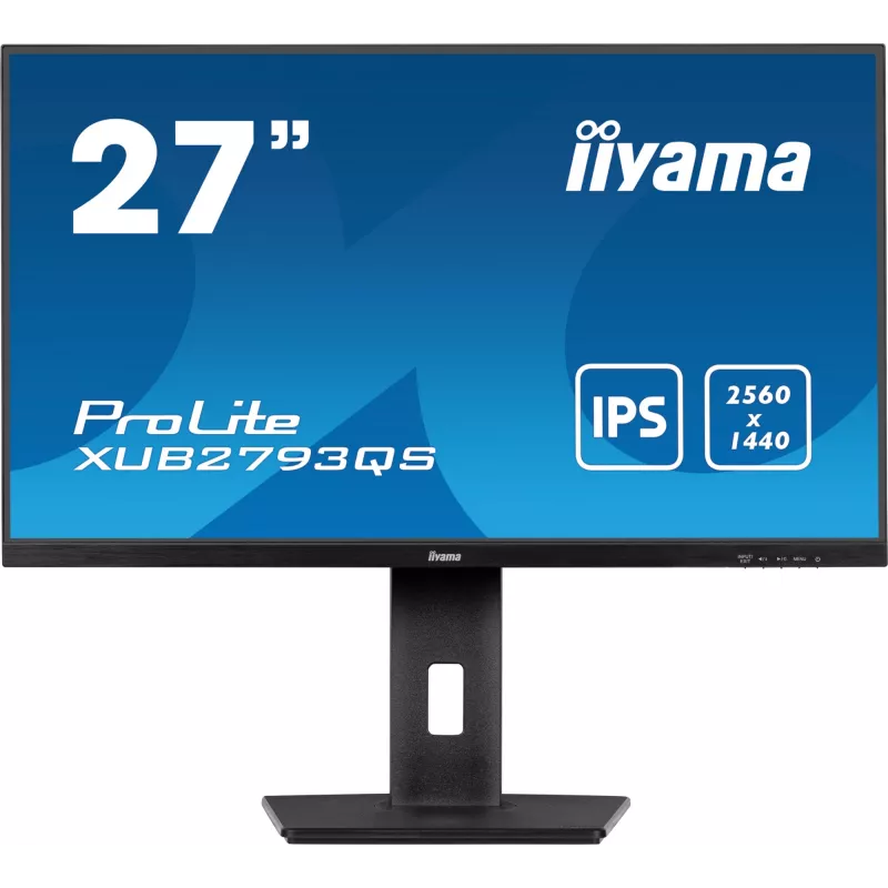 iiyama ProLite XUB2793QS-B7 Computermonitor 68,6 cm (27 Zoll) 2560 x 1440 Pixel Quad HD LED Schwarz