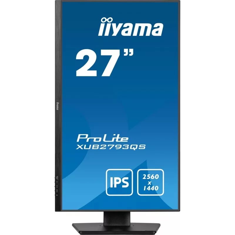 iiyama ProLite XUB2793QS-B7 Computermonitor 68,6 cm (27 Zoll) 2560 x 1440 Pixel Quad HD LED Schwarz