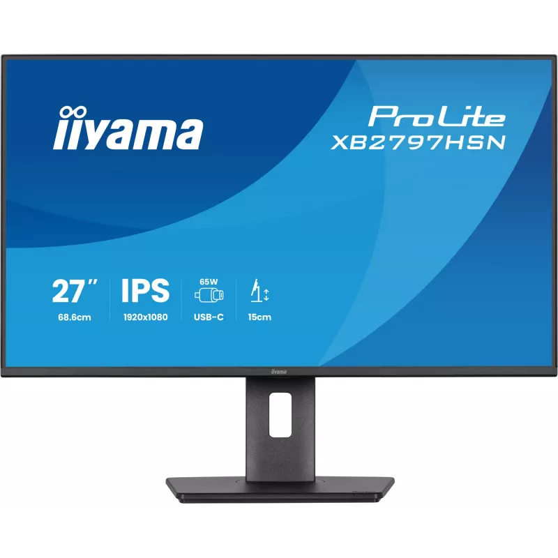 iiyama ProLite XB2797HSN-B1 Computermonitor 68,6 cm (27 Zoll) 1920 x 1080 Pixel Full HD LCD Schwarz