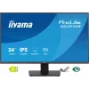 Monitor IIYAMA ProLite X2491HS-B1 60,5 cm (23,8 Zoll) Full-HD-IPS-LCD, 1920×1080, 178° Betrachtungswinkel, matt, integrierte Lautsprecher, VESA, schwarz
