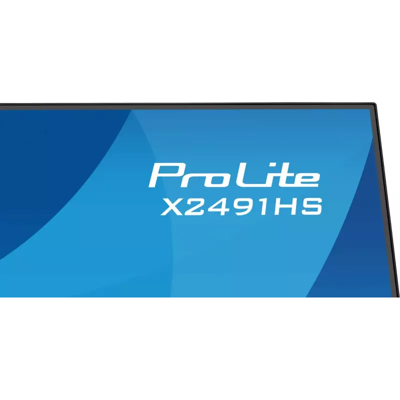 Monitor IIYAMA ProLite X2491HS-B1 60,5 cm (23,8 Zoll) Full-HD-IPS-LCD, 1920×1080, 178° Betrachtungswinkel, matt, integrierte Lautsprecher, VESA, schwarz