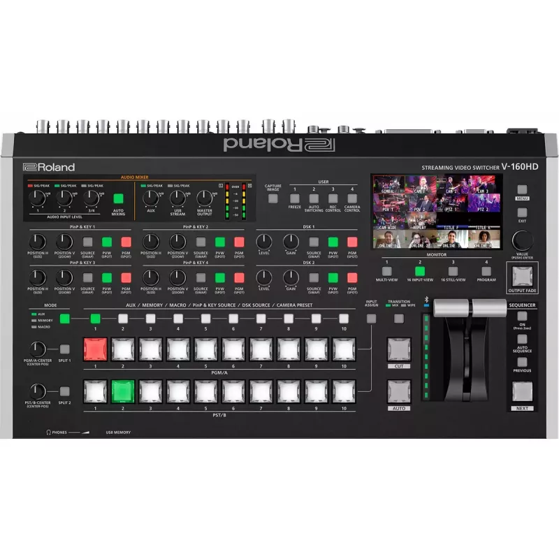Video Switcher Roland V-160HD Composite USB Type-C 60Hz