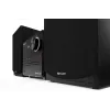 Home-Audio-Mikrosystem Sharp XL-B512(BK) – 45 W, Einzel-CD-Spieler, UKW-Radio, MP3, Bananen-Lautsprecheranschlüsse, schwarz